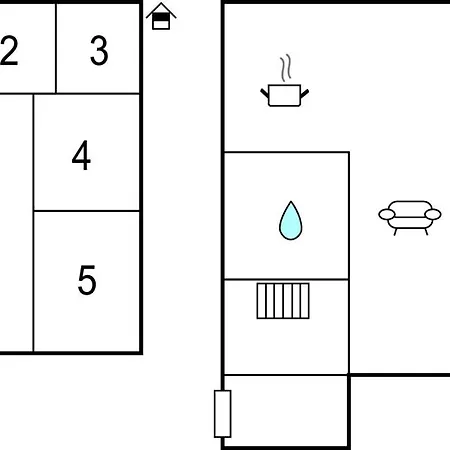 5 Bedroom In Casa de Férias Borhaug